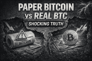 Read more about the article Paper Bitcoin vs Real BTC (Shocking Truth)