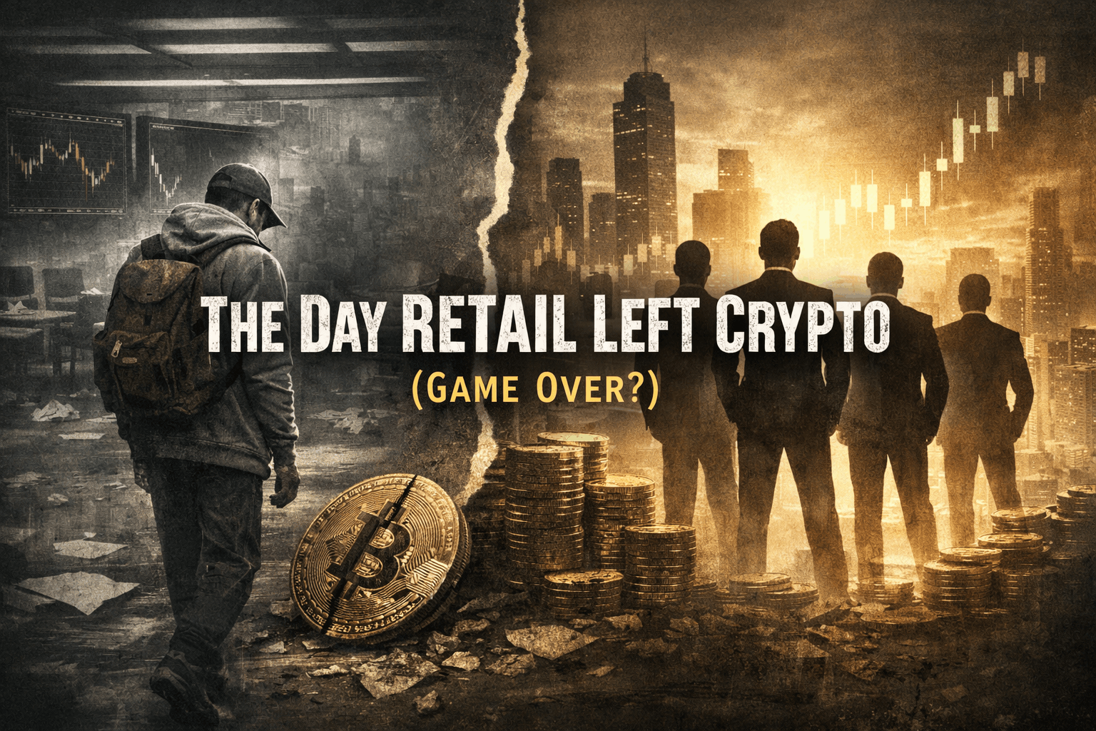 Read more about the article The Day Retail Left Crypto (Game Over?)