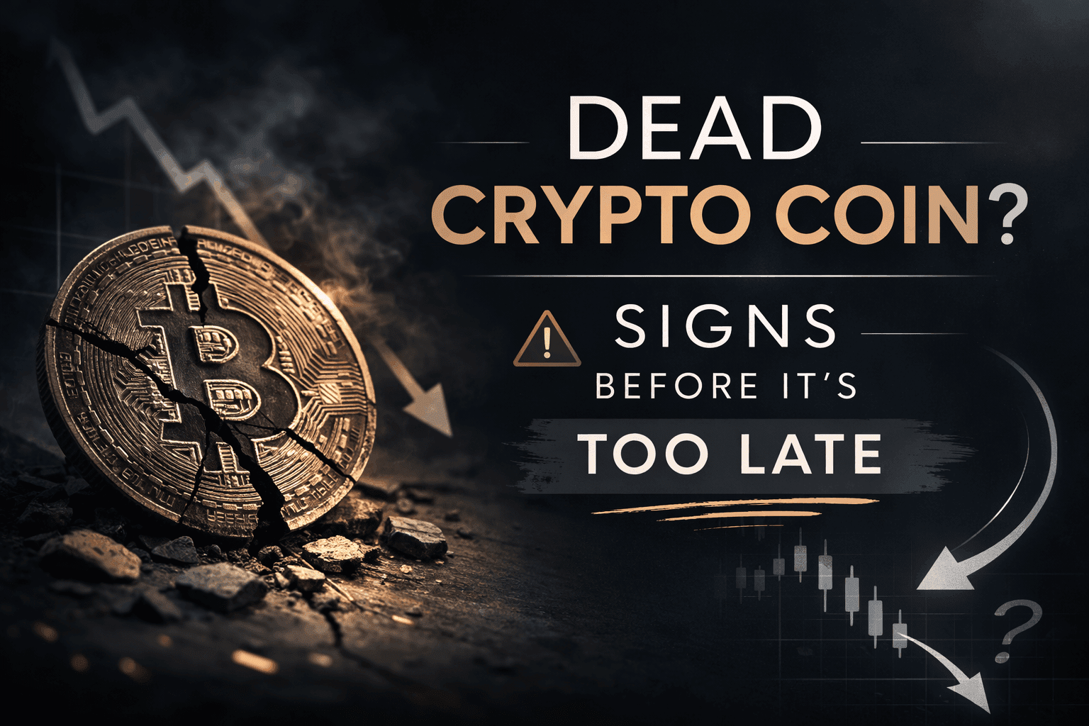 Read more about the article Dead Crypto Coins: 7 Signs to Exit Early
