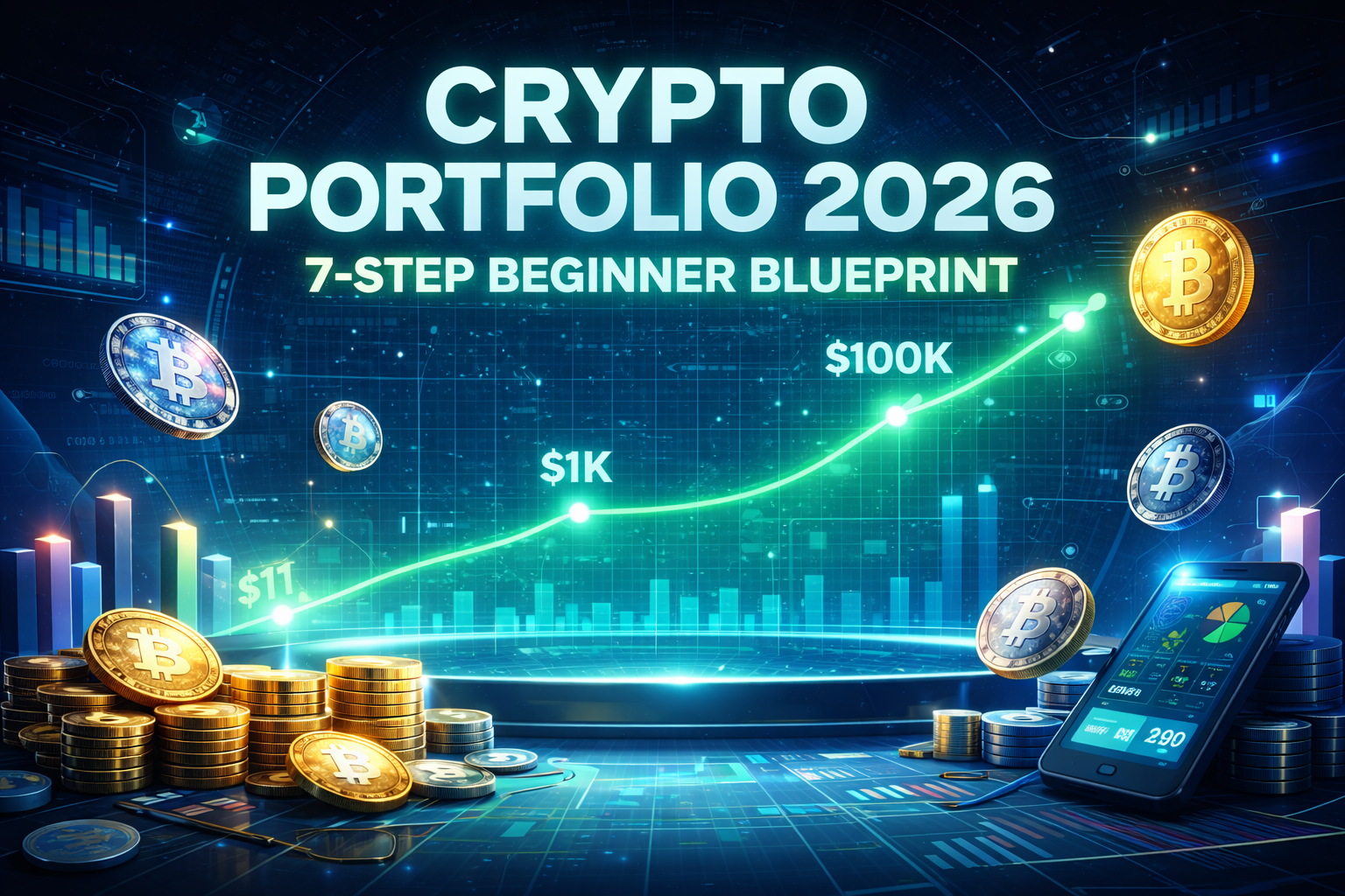 Read more about the article Crypto Portfolio 2026: Insider 7-Step Wealth Hack