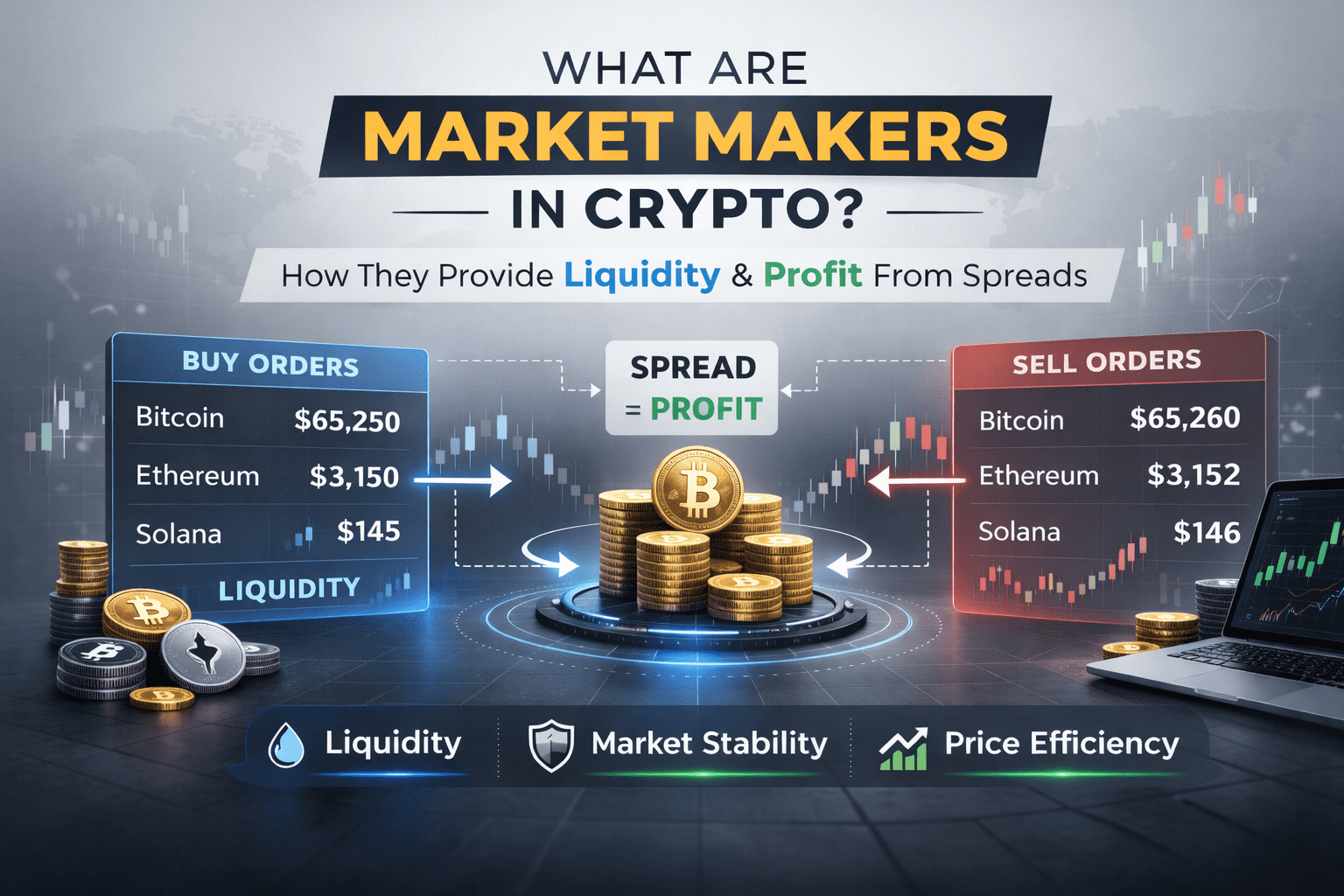 Read more about the article How Market Makers in Crypto Move Prices FAST