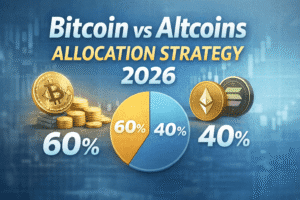 Read more about the article Bitcoin vs Altcoins Allocation Strategy 2026