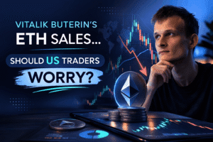 Read more about the article Vitalik Buterin’s ETH Sales… Should US Traders Worry?