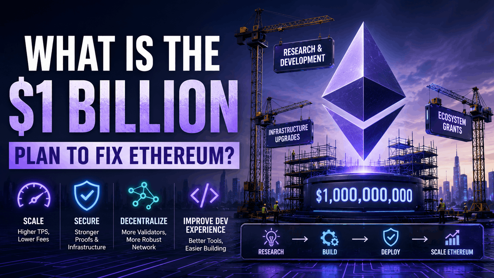 You are currently viewing What Is the $1 Billion Plan to Fix Ethereum?